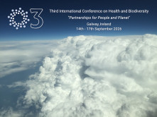 Third International Conference on Health and Biodiversity to be held in Galway City, Ireland, in 2026